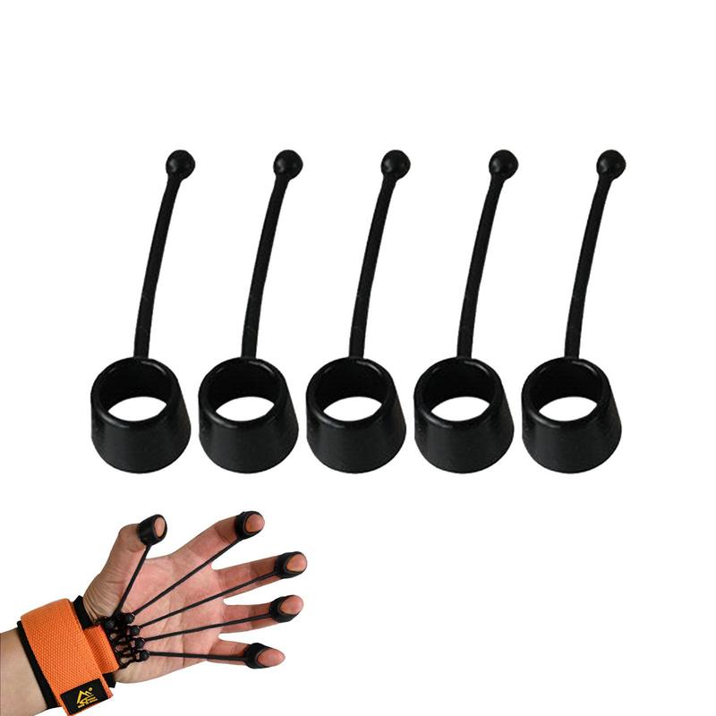 Finger Gripper Exerciser Silicone Tensioner For Hand Exercises Power Grip Device Accessories Finger Muscle Training Equipment