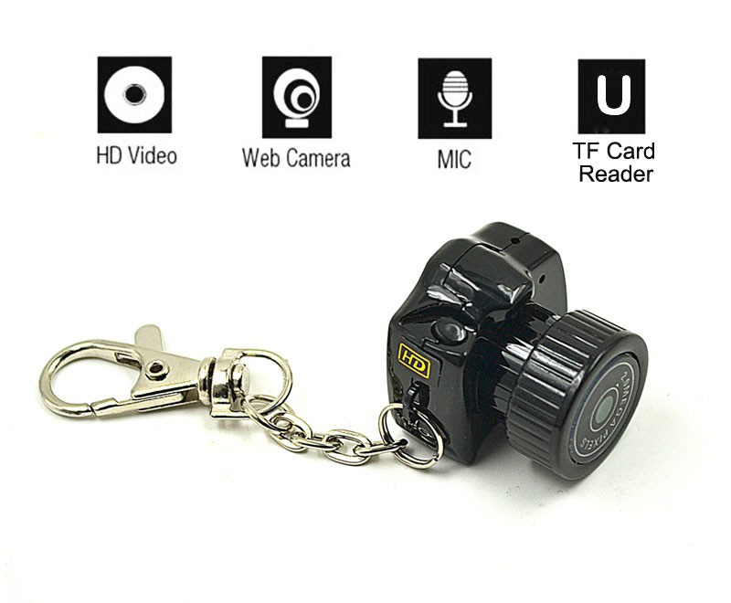 Mini Video Camera HD Audio Recorder Webcam Y2000 Camcorder Small DV DVR Security Secret Nanny Car Sport Micro Cam with Mic