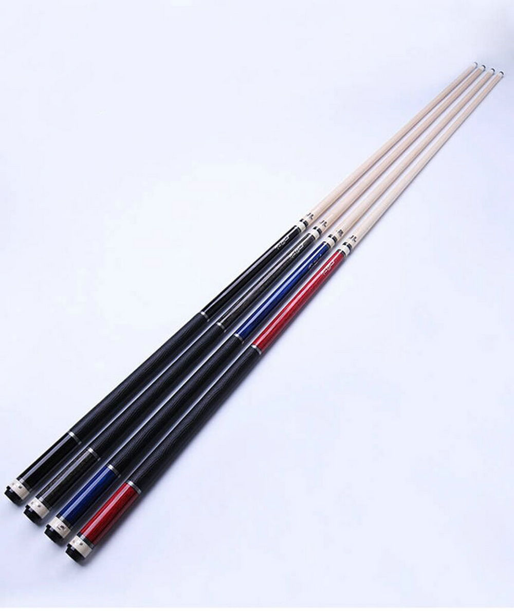 FURY 58" TEC WOOD Hybrid HT2 Shaft Billiards Pool Cue Stick 12.5mm Set