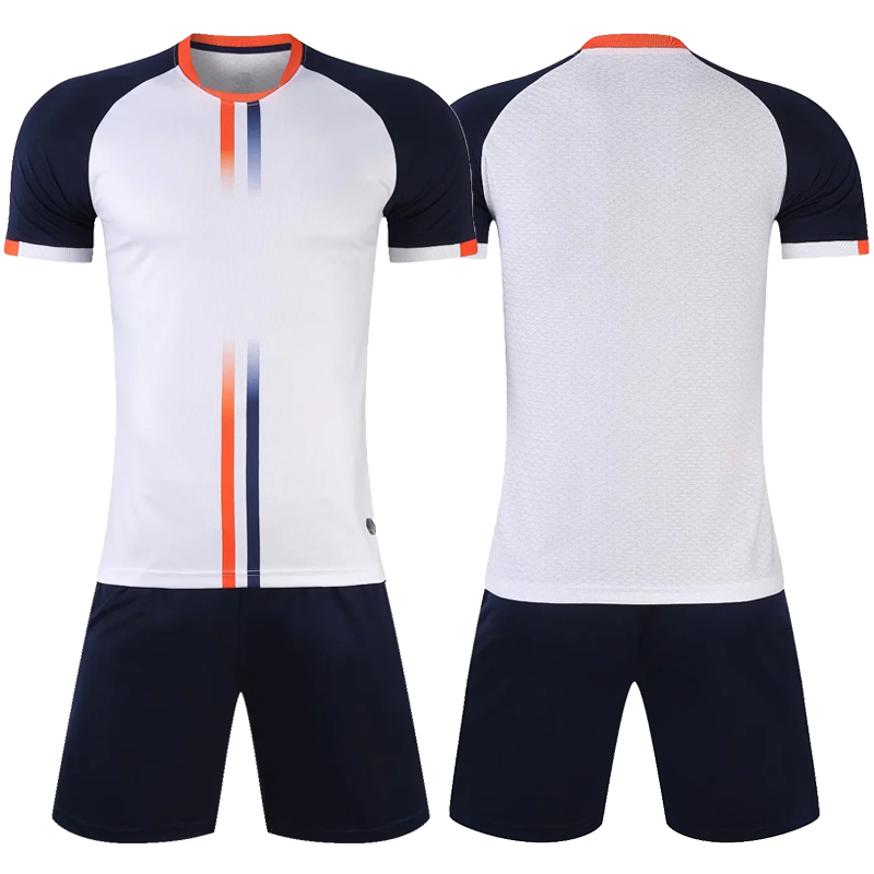 22/23 Men Soccer Jersey Set Custom Men boys Quick Drying Breathable Children 2 Piece Team Club Training Football Uniform Set