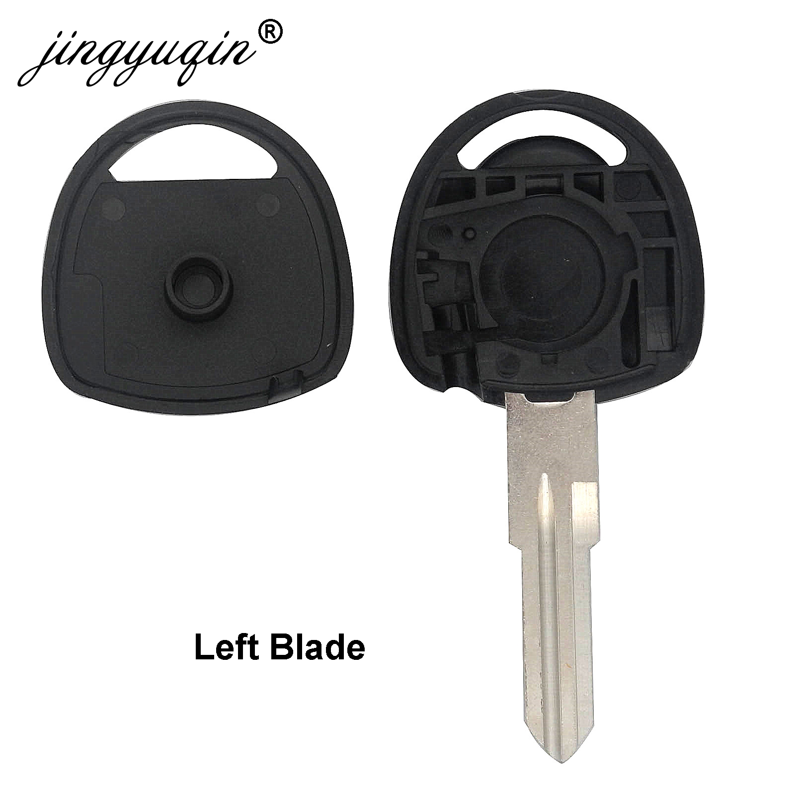 jingyuqin HU100/HU43/YM28/HU46 Transponder Car Key Shell for Vauxhall Opel Vectra Agila Astra Corsa Chevrolet Cruze Fob Case
