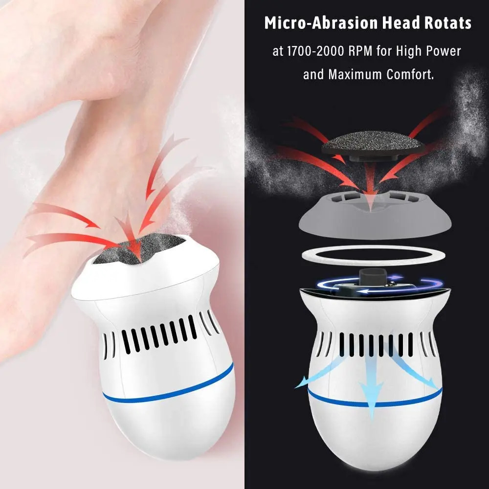 Electric Foot File Rupture Skin Trimmer Dead Skin Foot Professional Electric Pedicure ToolsRechargeable Foot Care Tools 240629