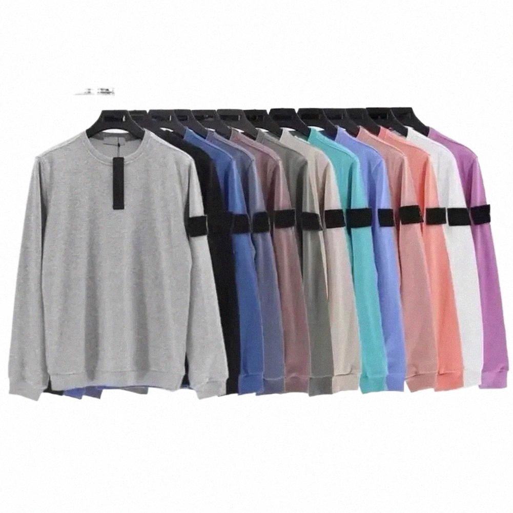 Men's designers Sweatshirts Men's Hoodies Classic Badge Sleeve Logo Lg Sleeve jumper Bottom Shirt Men and Women Couples Loose Simple Cotton Versatile