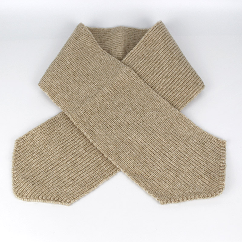 Children Creative Knitted Hat Scarf Set Wool Knitted Scarf Kids Real Fur Pom pom Beanie Skullies for Boys and Girls 0-5 years