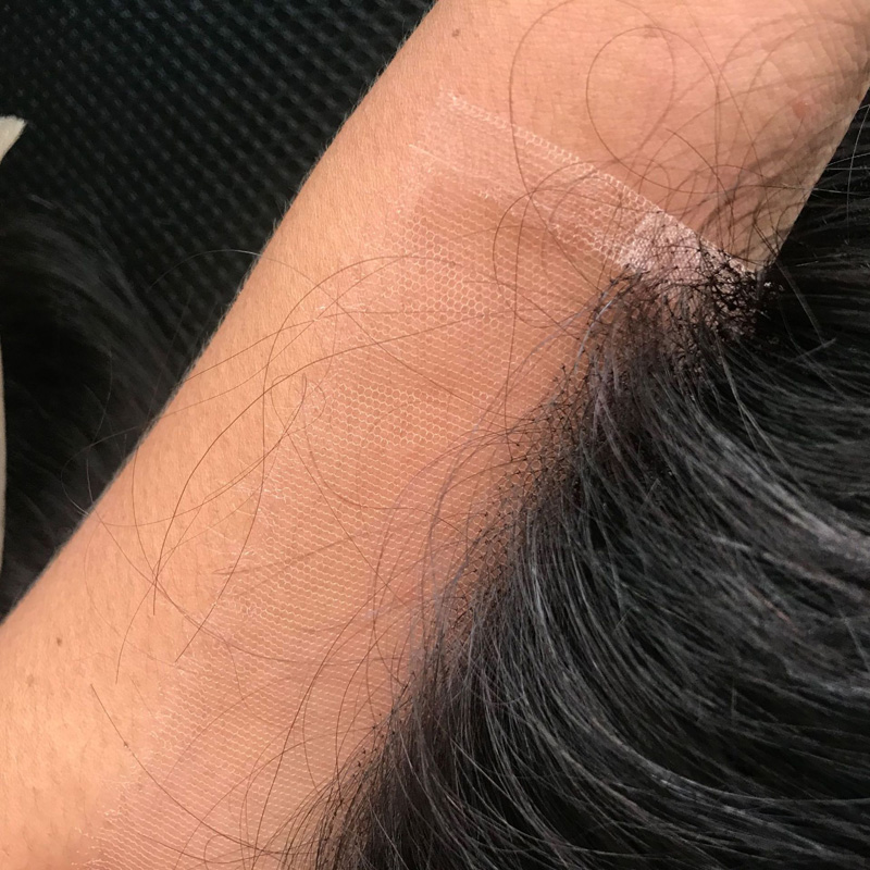 Brazilian Peruvian Indian 100% Human Hair HD 5X5 Lace Closure Silky Straight Free Part 12-24inch Natural Color Pre Plucked