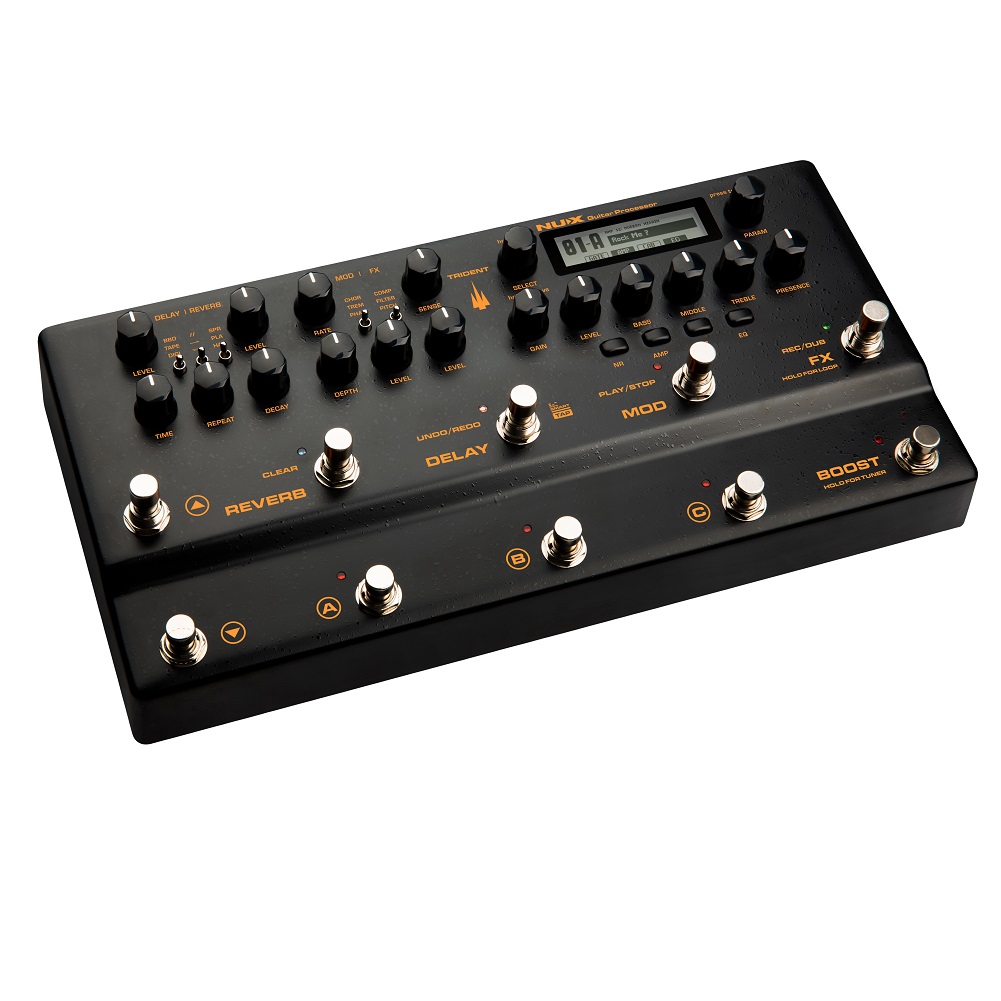 NUX TRIDENT NME-5 electric guitar bass composite effect