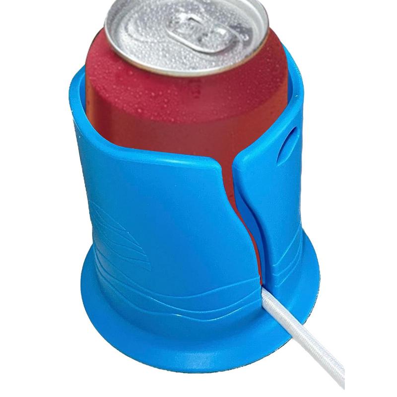 Kayak Drink Holder Paddleboard Rope Attached Drink Holder Pool Float Party Drink Holder Multifunctional Kayak Water Bracket