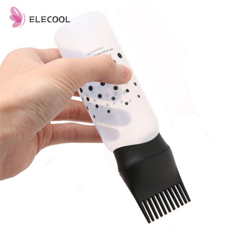 Black Hair Dyeing Accessories Kit Hair Coloring Dye Comb Stirring Brush Plastic Color Mixing Bowl Hair Styling Tool