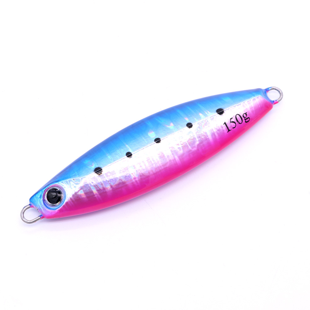 CASTFUN 150g 180g Slow Blatt S Jigging Lure Artificial Bait Lure Fishing Lures Metal jig Slow jig Glow In The Dark