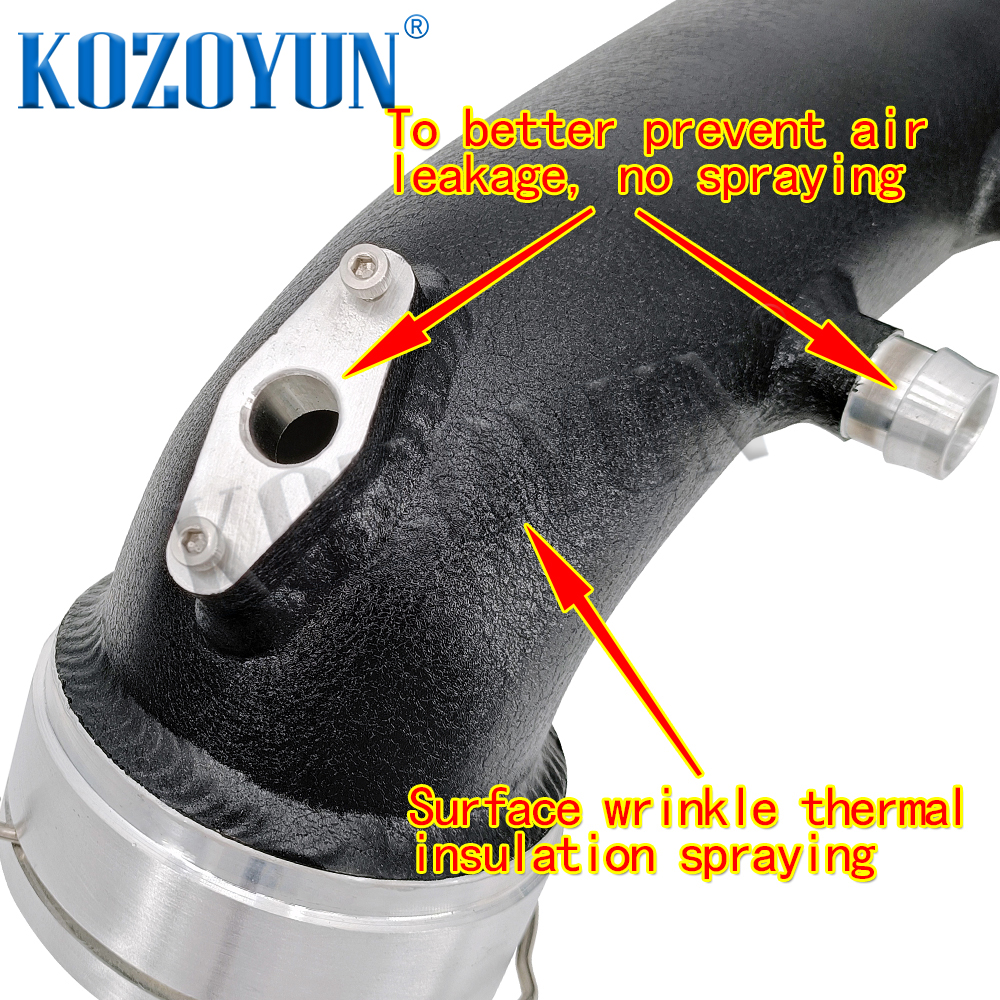 Intake Charge pipe intercooler turbo kit For BMW N55 F25 X3 / F26 X4 F3X F2X 13717604033