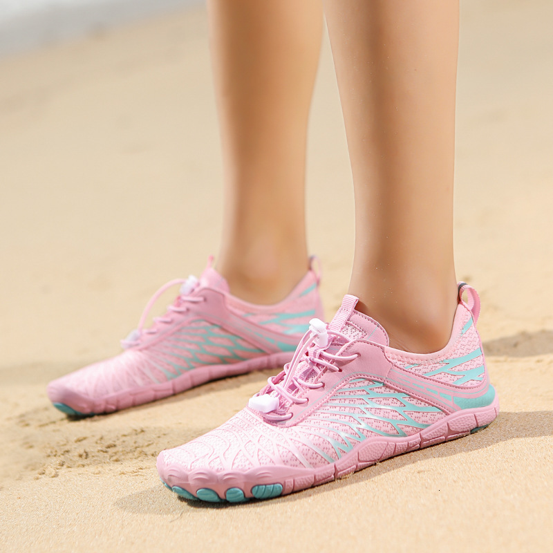 Men Women Beach Water Shoes Quick Dry Breathable Couple Barefoot Sneakers For Swim Surf Aqua Wading Pool Gym Ddmysaturn