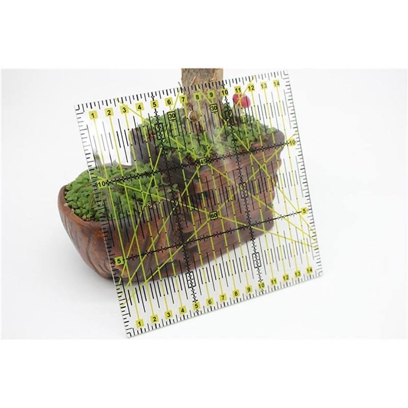 DIY Acrylic Material Patchwork Ruler Sewing Accessories