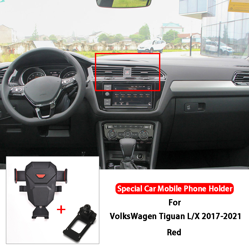 Gravity Phone Holder Air Vent Mount Mobile Stand Interior Parts For Volkswagen VW CRV Breeze Avancler Car Styling Accessories