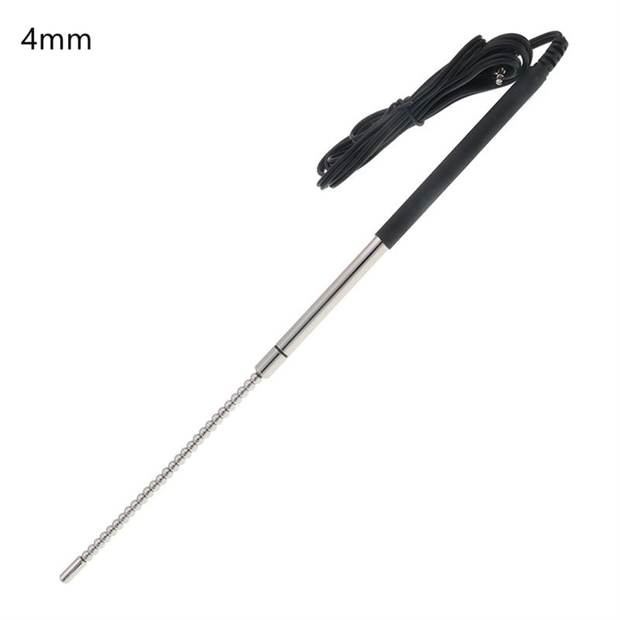 Electro Shock Urethral Catheter Sound Dilator Penis Plug Two-electrode Urethral Plug Horse Eye Stick Male Masturbator Sex Toys