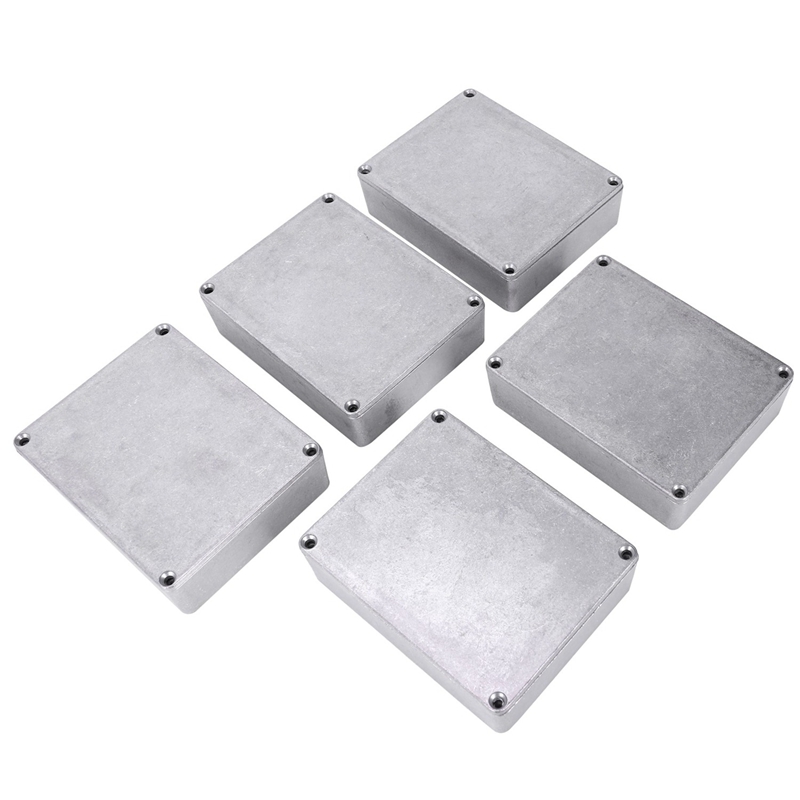 10 Pcs Guitar Effects Pedal Aluminum Stomp Box Enclosure For DIY Guitar Pedal Kit 1590BB