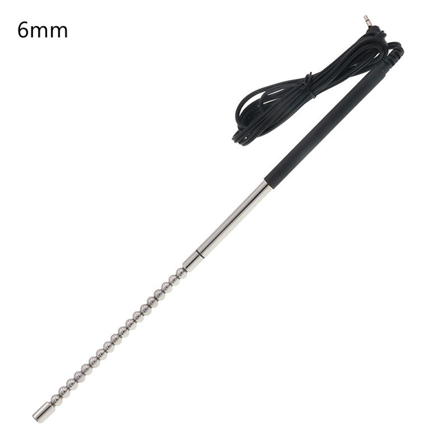 Electro Shock Urethral Catheter Sound Dilator Penis Plug Two-electrode Urethral Plug Horse Eye Stick Male Masturbator Sex Toys