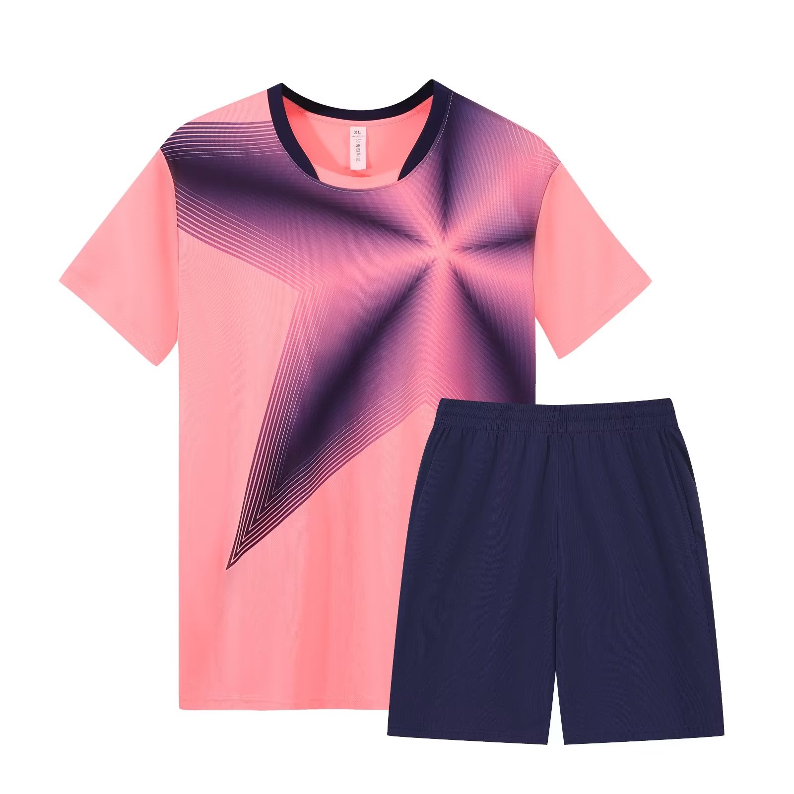 New Football Outfit Tracksuit Kids Men's Soccer Jerseys Set Boys Adult Running Training Uniform Soccer Team Shirt Suit Equipment