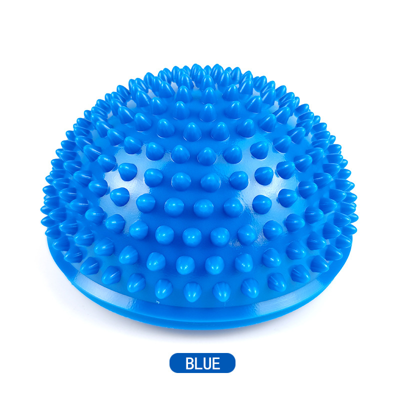 1PC Inflatable Half Sphere Yoga Balls PVC Massage Fitball Exercises Trainer Kids Balancing Ball For Gym Pilates Sport Fitness