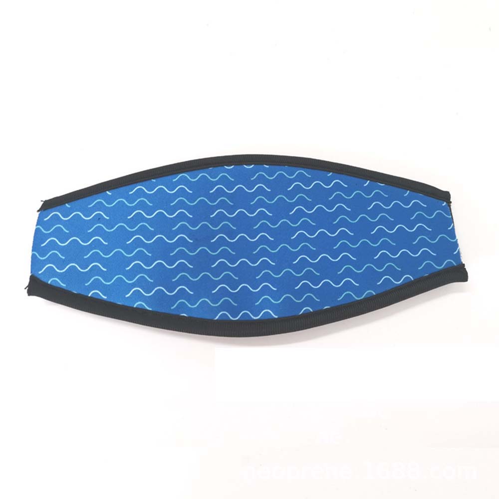 Diving Mask Slap Straps Waterproof Goggle Strap Covers for Dive and Snorkel Mask Diving Mask Strap Comfortable Non-Slip PR Sale