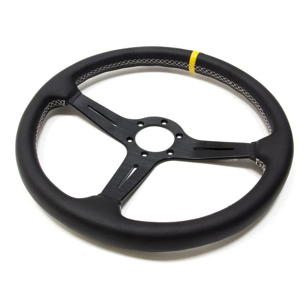 NARDI 370mm/14.5inch Racing Car Real Leather Drifting Steering Wheel Italy ND Sport Steering Wheel Deep Dish Drifting