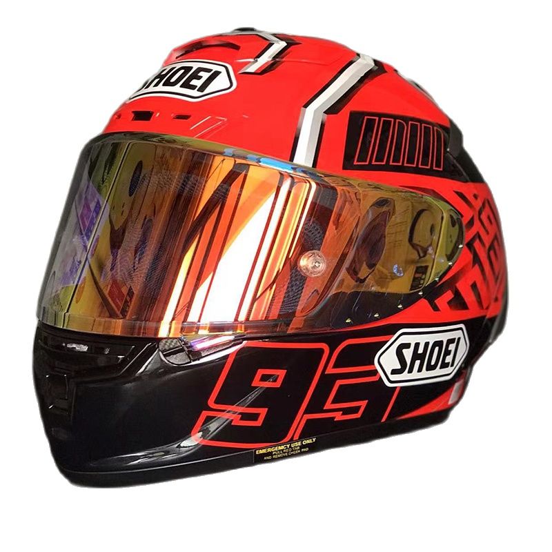 Full Face Motorcycle Helmet X14 Red Ant Helmet Motocross Racing Motobike Riding Helmet Casco De Motocicleta X-Fourteen Helmet