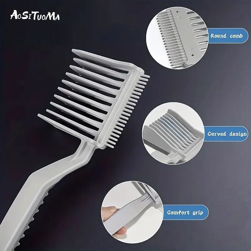 Men's Barber Fade Comb Professional Men's Hair Cutting Tools Hair Cutting Comb Heat Resistant Flat Top Comb Clipper Comb