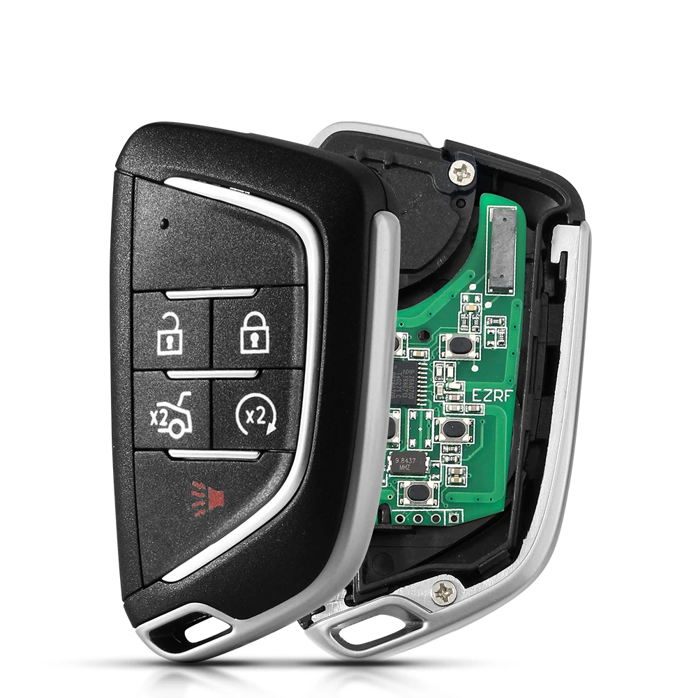 KEYYOU 315/433 MHz ID46 Chip Smart Control Modified Flip Car Remote Key For Chevrolet Cruze Sail Orlando Malibu Aveo Spark