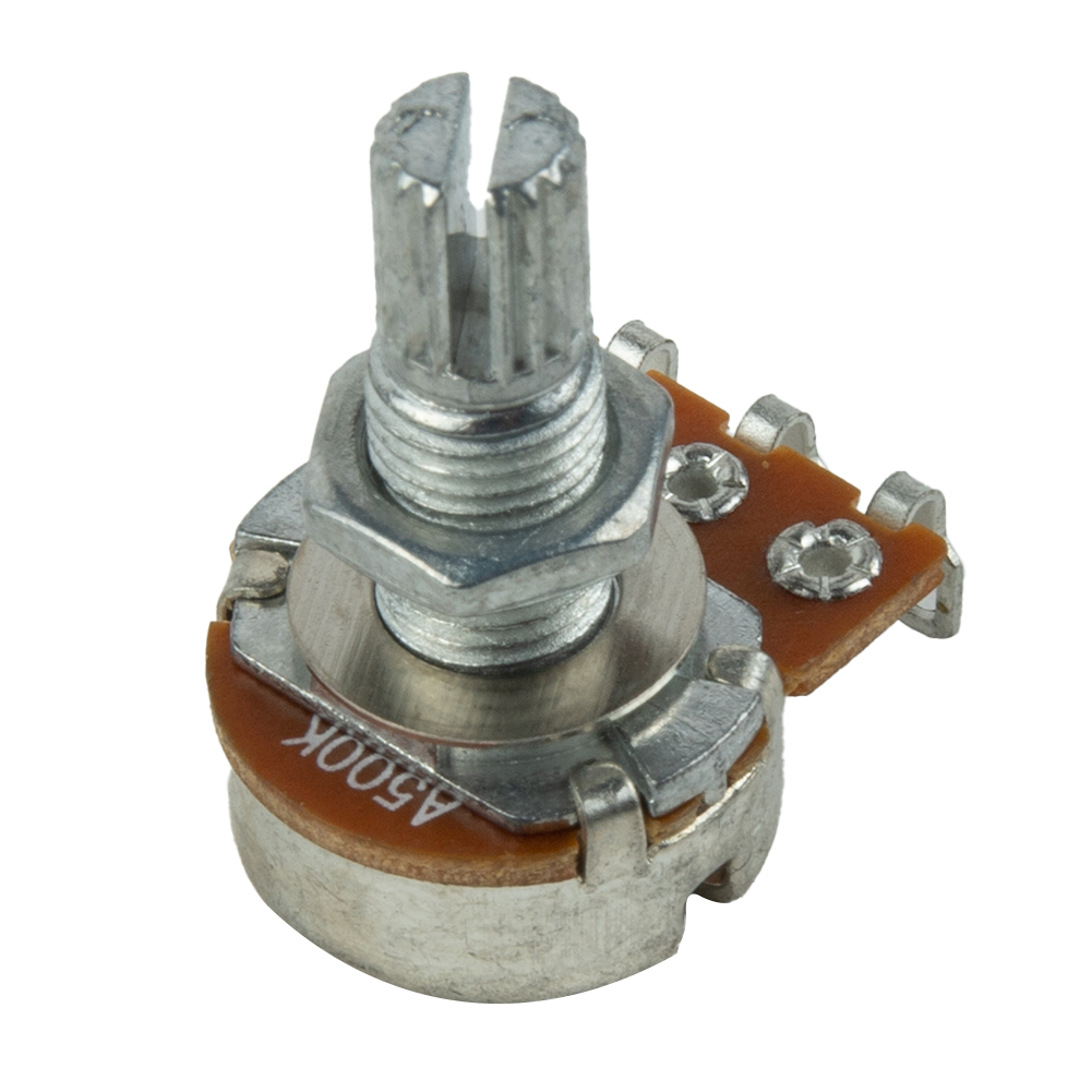 Guitar Potentiometer 18mm Pots Shaft Length A250 B250 A500 B500K Volume Or Tone Electric Guitar Bass Effect Amp Tone Volume