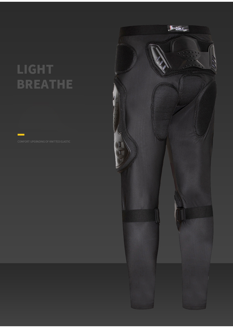 Motorcycle Motorbike Body Protector Armor Pants Motocross Net Cloth Clothing Clothes Jacket Dirt Bike ATV Leg Waist Protection