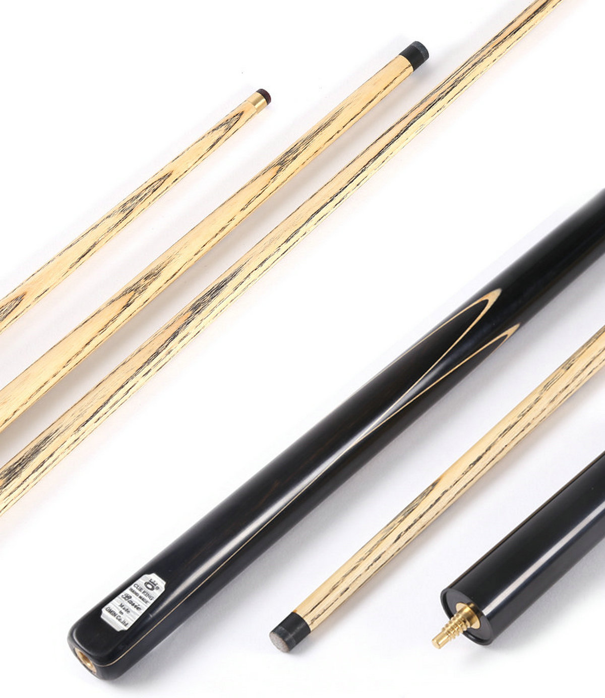 OMIN 57" 3/4 Basic Killer Snooker Billiards Pool Cue Stick 9.5mm/11.5mm + Extender + Case Holder Set