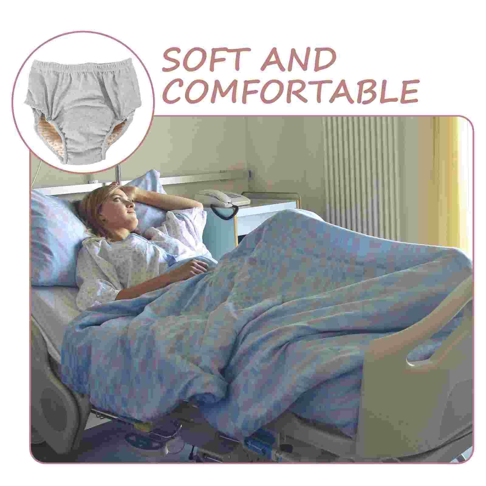 Washable Nappy Adult Diaper Anti-Leak Nappy Diaper Incontinence Urinal Pant Elderly Diaper