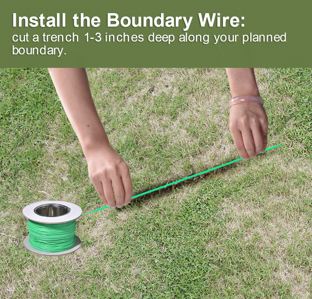 Safe Perimeter Electric Dog Fence Wire & Remote Dog Training, Above No Dig or Underground Wire Fence