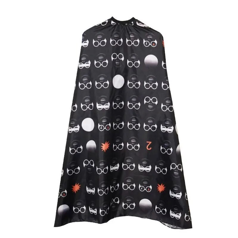 Professional Barber Cape Non-stick Anti-static Hair Cape Cloth Adjustable Elastic Neck Hair Styling