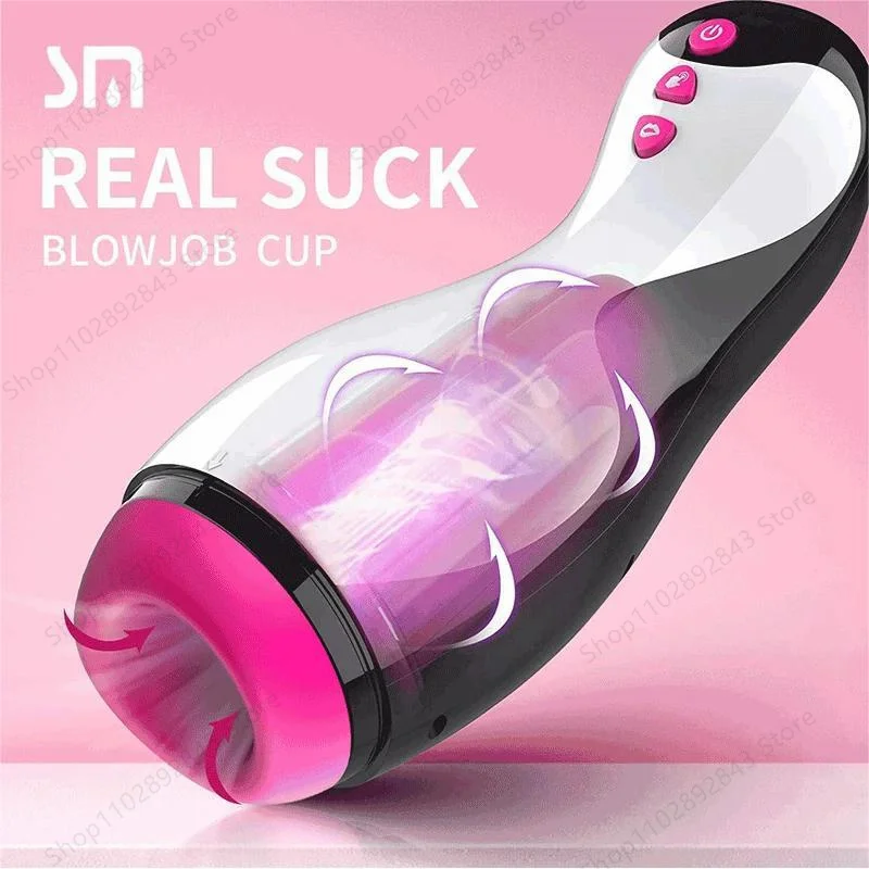 Giantdos Masturbator Men Automatic Pump 18 Plus Adult Toys Bd Kit Rubber Vaginal Gag In Mouth Blowjob Men's Vibrator Big Toys