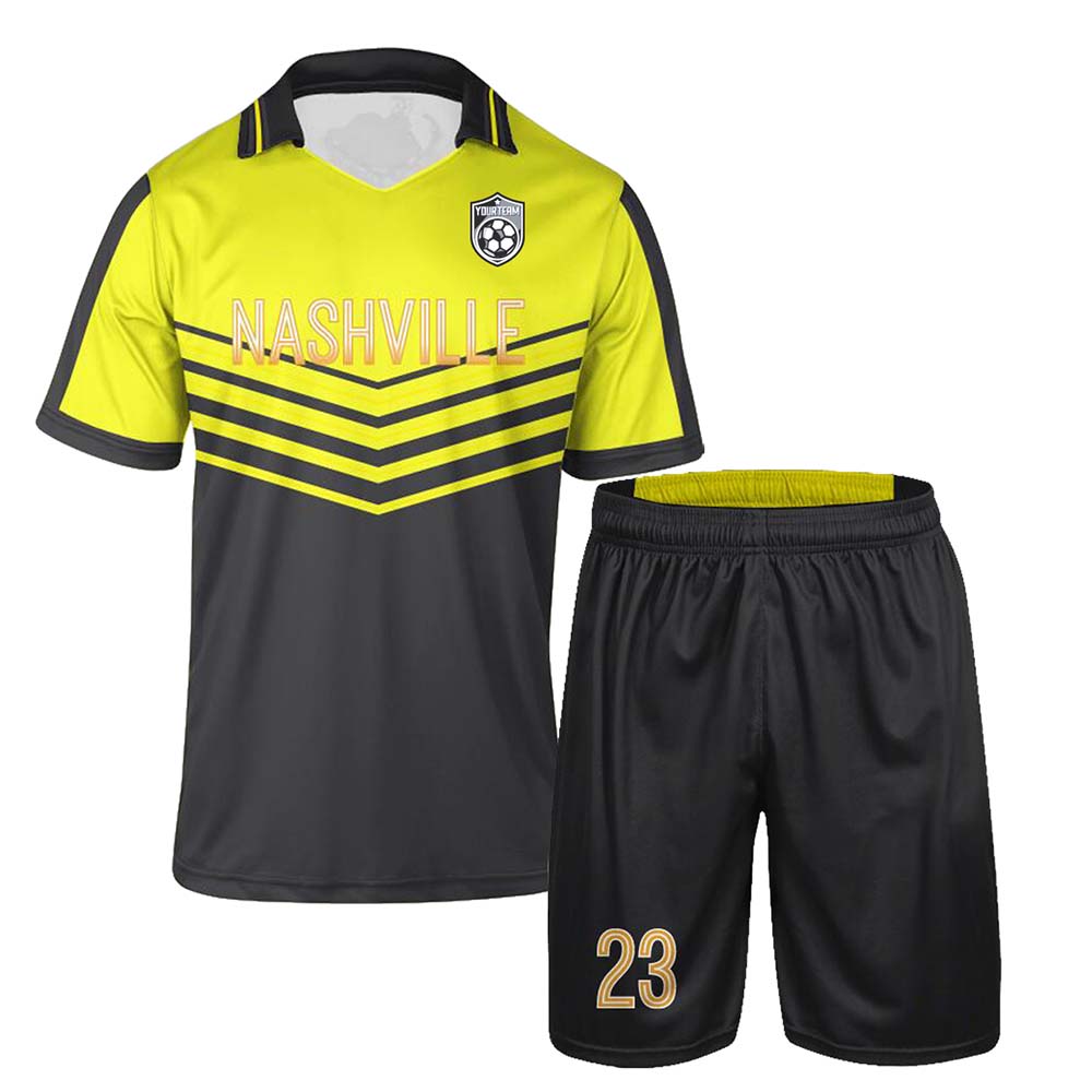 Soccer Jerseys Sports Suit Customized Wholesale Training Club Team Uniex Kid Elasticity Breathable Quick Dry T-shirt Short