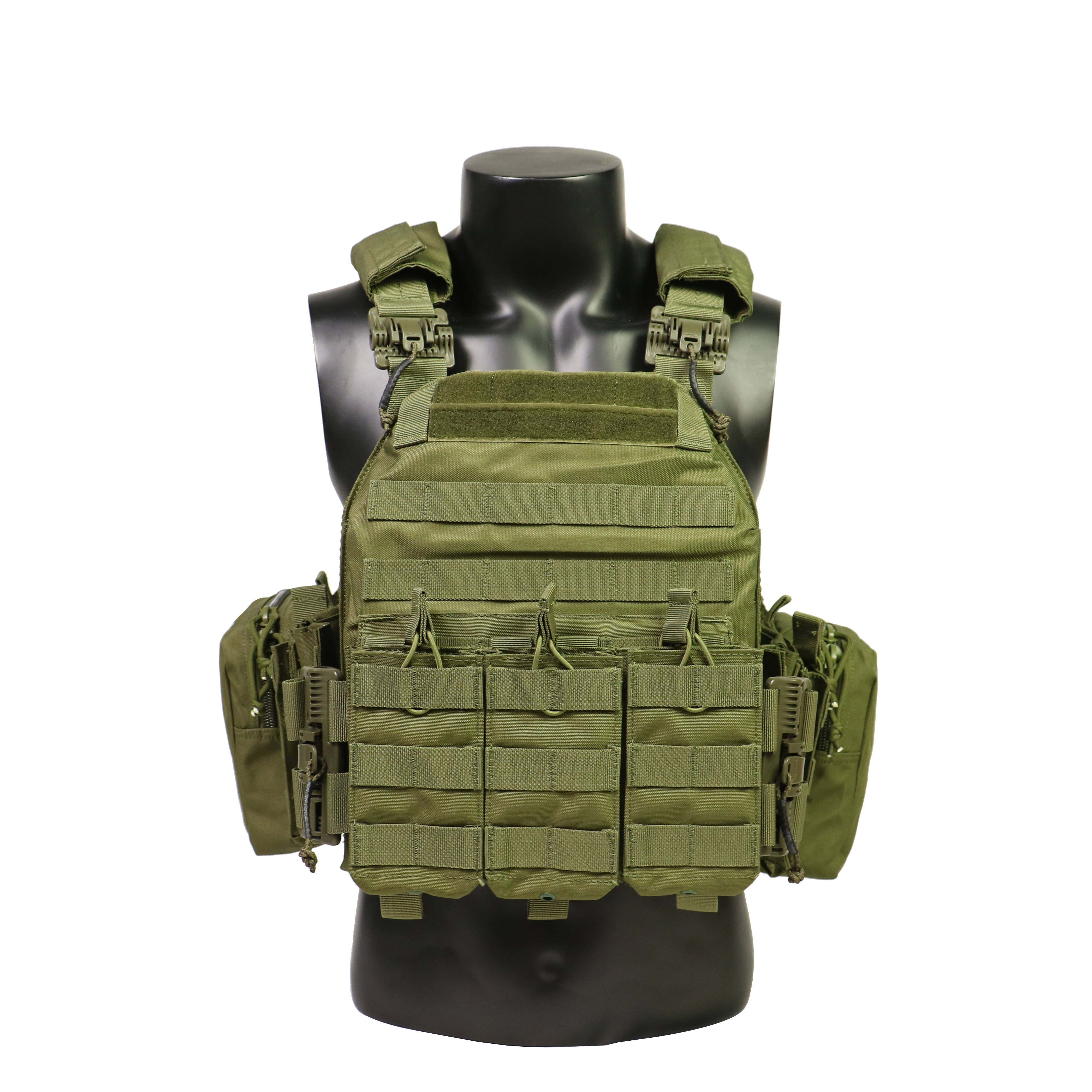 1000D Chaleco Tactico Molle Tactical Vest Training Military Molle Quick Release Plate Carrier with Magazine Pouch 6094 Vest
