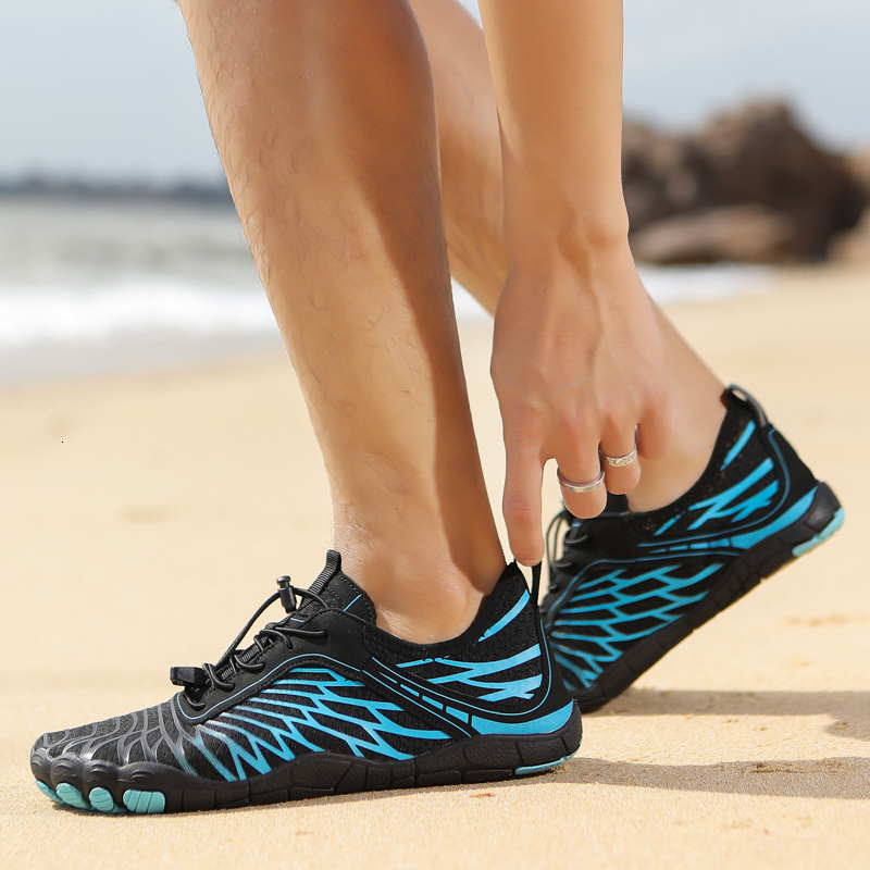Men Women Beach Water Shoes Quick Dry Breathable Couple Barefoot Sneakers For Swim Surf Aqua Wading Pool Gym Ddmysaturn