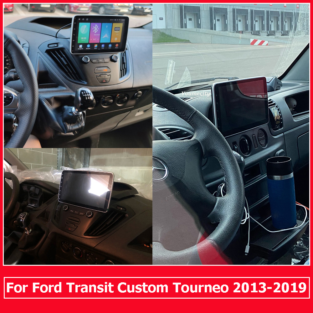 Car Head Unit Android 12.0 Radio Gps Carplay Multimedia For Ford Transit Custom Tourneo 2013 2014 2015 2016 2017 2018 2019