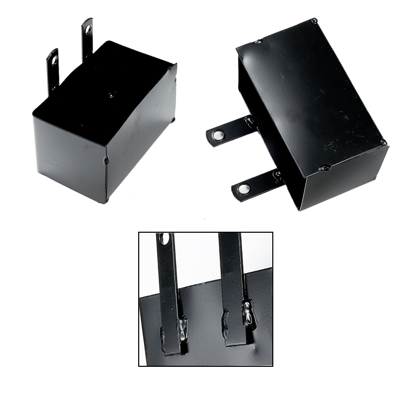 1Pcs Black Frame Battery Box Dirt Pit Bike Case Holder For CRF50 Off Road Motorcycle Apollo 110 Chinese Motocross