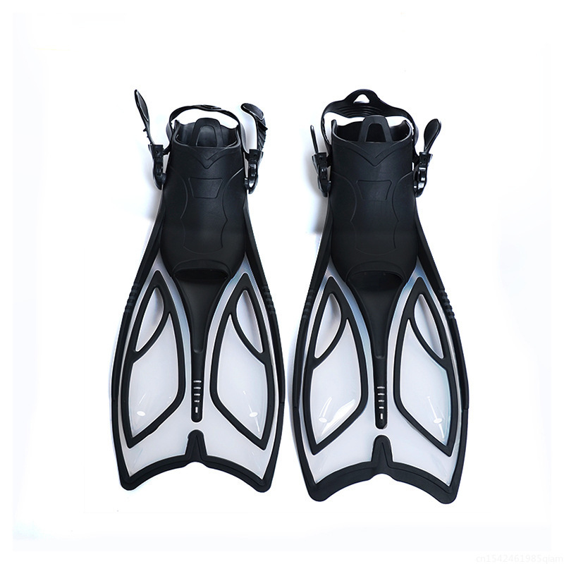 Professional Scuba Diving Fins Adult Adjustable Swimming Shoes Silicone Long Submersible Snorkeling Foot Monofin Diving