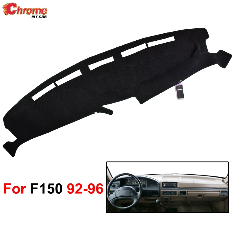 For Ford F150 F250 F350 1992 1993 1994 1995 1996 Dash Mat Dashboard Cover Dashmat Anti-dirty Pad Carpet Guard Car Accessories