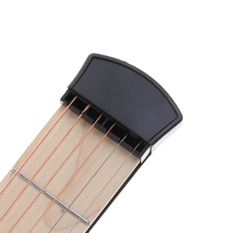 Guitar Pocket Guitar Neck for Beginner, Practice Neck, Left Hand, Chord Trainer, Fingering, 69HD, 4 Fret, 6 Fret