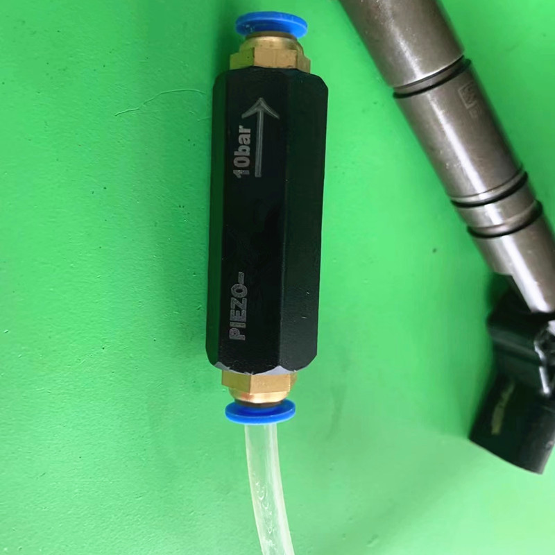 10bars Pressure Piezo Injector Test Oil Return Check Valve Booster Valve with Tube Quick Connect Joint CR Test Repair Tool
