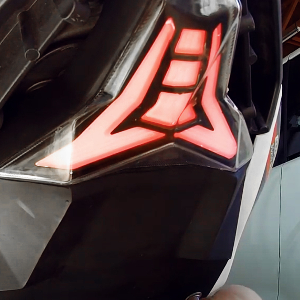 LED Tail Light Turn Signal Brake Light For Kawasaki Z1000 Z 1000 2013-2023 Brake Stop Lamp For Ninja 400 Z400 ZX10R ZX6R ZX 10R