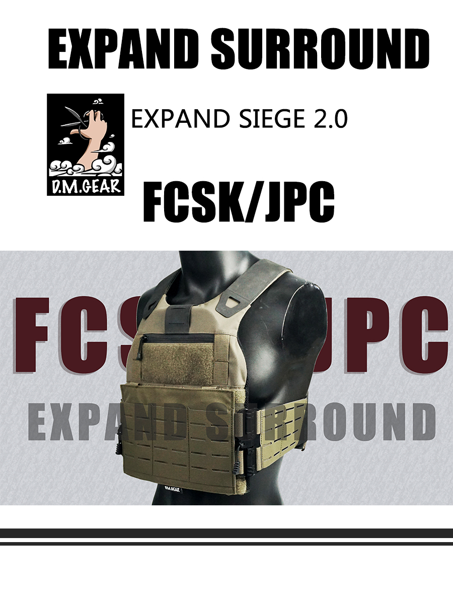 Tactical Vest Plate Carrier Holder For Ferro Fcsk Jpc Accessory Military Gear Equipment Quick Release Hunting Accessories
