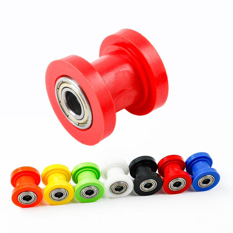 Motorcycle Chain Tensioner Motocross Parts Wheel Guide Drive Roller Pulley 8 10mm ATV Mini Moto Enduro Dirt Pit Bike Accessories