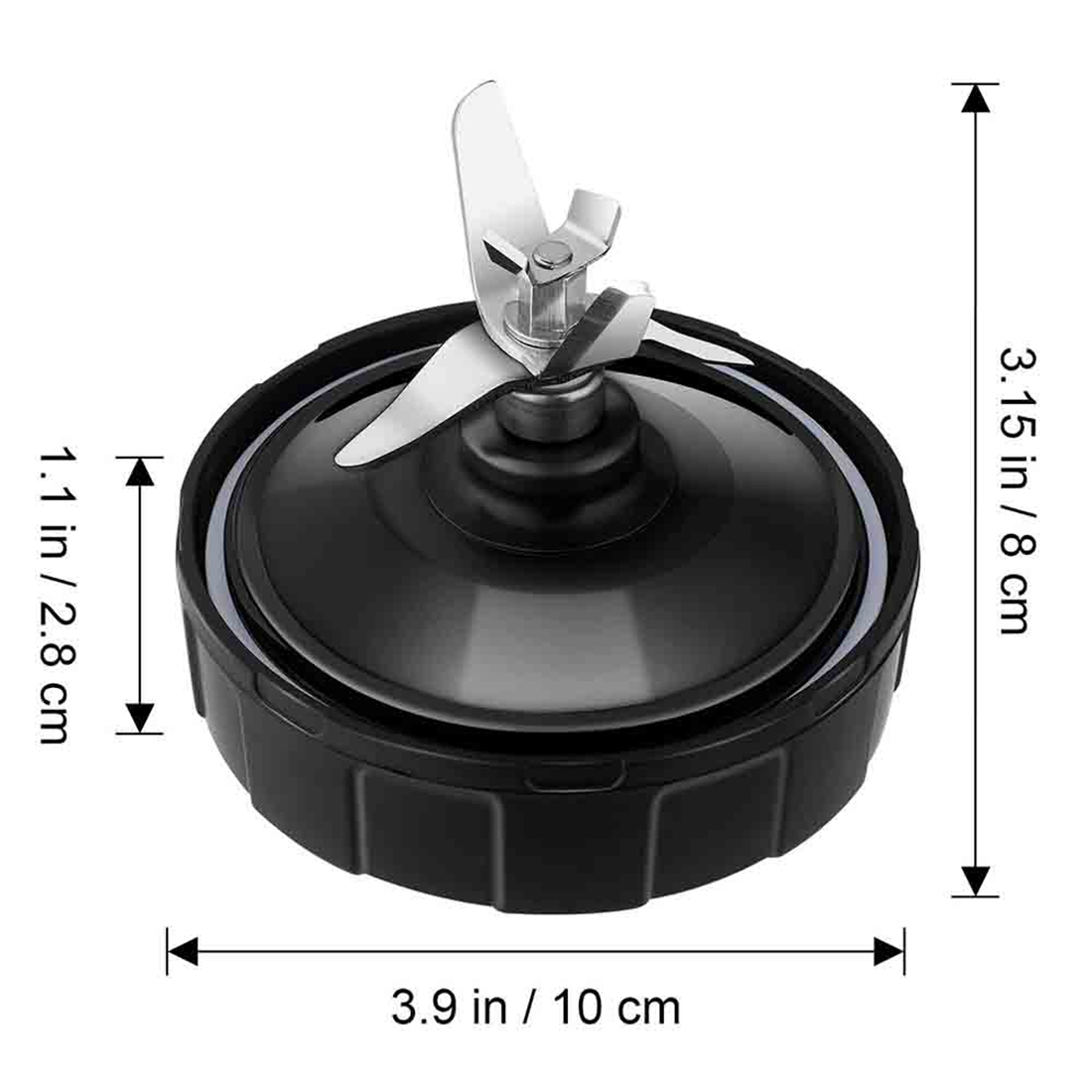 7 Fins Blender Blade Replacement Parts for Nutri Ninja Auto-IQ Blender Attachments with Sealing Ring Juicer Accessories