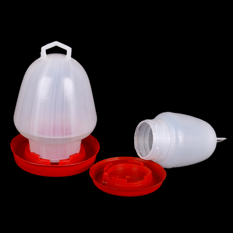 Automatic Chicken Drinker Fountain Waterer Farm Animal Poultry Feeding Supplies Practical Water Container Bowl 500Ml/1000Ml