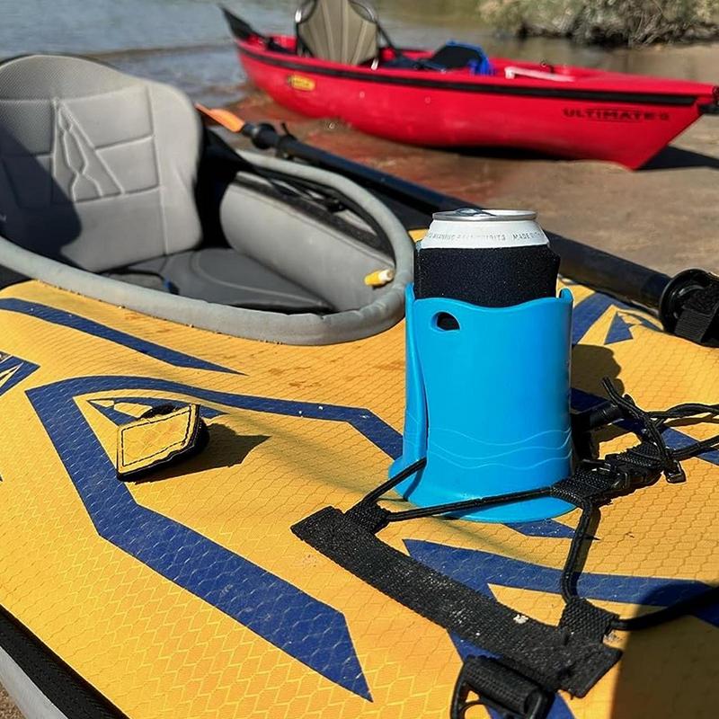 Kayak Drink Holder Paddleboard Rope Attached Drink Holder Pool Float Party Drink Holder Multifunctional Kayak Water Bracket