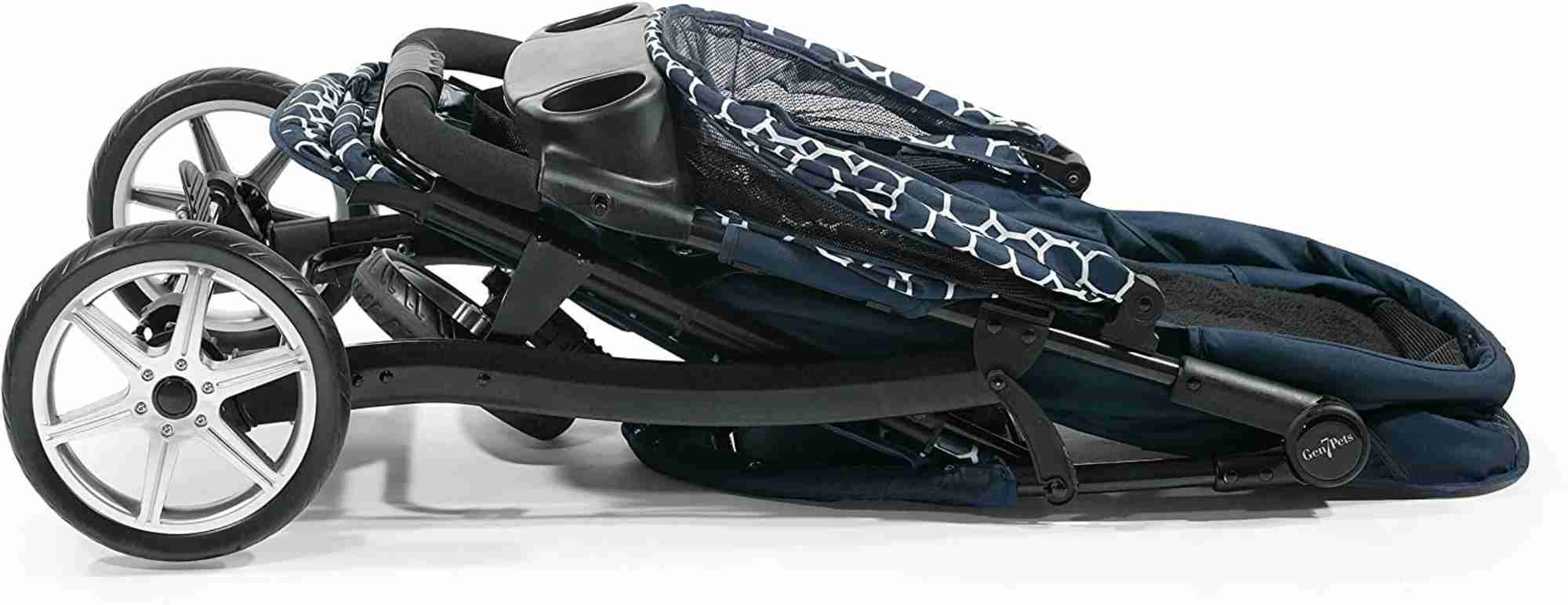 Strollers# Gen7Pets Monaco Pet Stroller Blue WX